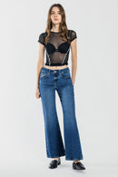 (OPEN PACK) High Rise Wide Leg Jeans WEP3709