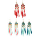 Circle Feather Earring ER2826-68 (12PC)