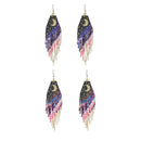 Fringe Moon Crescent Bead Earring ER2829-23 (12PC)