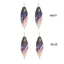 Fringe Moon Crescent Bead Earring ER2829-23 (12PC)