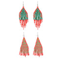 Fringe Christmas Bead Earring ER2829-26 (12PC)