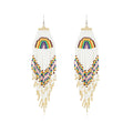Fringe Rainbow Bead Earring ER2829-31 (6PC)