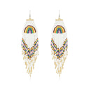 Fringe Rainbow Bead Earring ER2829-31 (6PC)