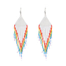 Fringe Rainbow Bead Earring ER2829-36 (10PC)