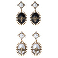 Oval Bee Earring ER904-31(12PC)