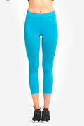 MOPAS LADIES NYLON CAPRI LEGGINGS (EX004)