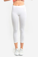 MOPAS LADIES NYLON CAPRI LEGGINGS (EX004)