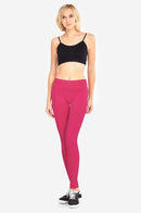 SOFRA LADIES HIGH WAIST LEGGINGS (EX905)