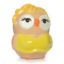 Owl Lady Coin Bank Ceramic