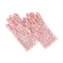 Lace Flower Wedding Gloves FG530-2 (12pc)