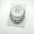 Crystal Necklace Earring Set FJN362 (2PC)