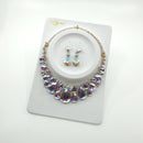 Crystal Necklace Earring Set FJN362 (2PC)