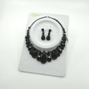 Crystal Necklace Earring Set FJN362 (2PC)