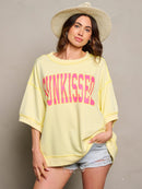 WOMEN'S SHORT SLEEVE GRAPHIC TOP