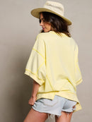 WOMEN'S SHORT SLEEVE GRAPHIC TOP