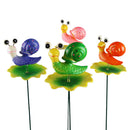 Bonita Home Garden Stake Snail Asst - 26in