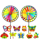 Bonita Home Garden Windmill Dcor Asst - 14.17in
