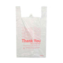 White T-Shirt Bag  (Thank You) 10.5"x6.25"x20" 700ct