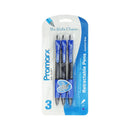 Promarx Retractable Gel Pens 3ct Blue
