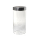 Bonita Home Glass Canister with Lid Stainless Steel 59.2oz 1750ml