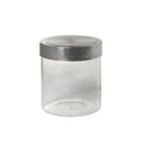 Bonita Home Borosilicate Glass Canister with Stainless Steel Lid 28.7oz 850ml