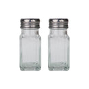Bonita Home Glass Salt & Pepper Shaker Set, 3.42" x 1.77" x 5.03"