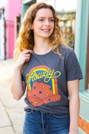 Weekend Ready "HOWDY" Cowboy Hat Graphic Tee (Open Pack)