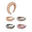 Pearl Decor Tweed Headband HB1012-33 (12PC)