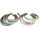 Pu Plain Glitter Headband HB1207-10 (12PC)