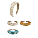 Pearl N Stone Star Decor Headband HB1218-14 (12PC)