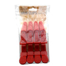 Bonita Care Red Hair Clips - 4ct
