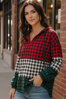 Holiday Cheer Check Hoodie (Open Pack)