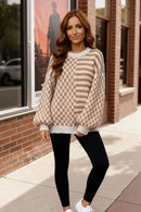 Cozy Crossroads Taupe Sweater (Open Pack)