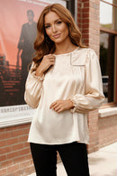 A Satin Daydream Blouse (Open Pack)