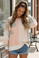 Sunday Peach Patchwork Top (Open Pack)