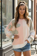 Sunday Peach Patchwork Top (Open Pack)
