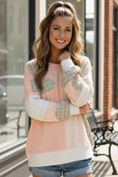 Sunday Peach Patchwork Top (Open Pack)