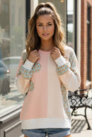 Sunday Peach Patchwork Top (Open Pack)