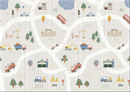 In & Out Portable Mat 55" x 79" ? Dual & Spacious