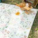 In & Out Portable Mat 71" x 79" Nature Coco ? Large Cushioned Mat