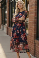Rosy Romance Mesh Dress (Open Pack)