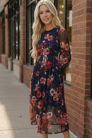 Rosy Romance Mesh Dress (Open Pack)