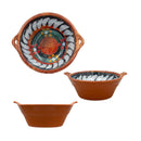 Home Essential Melamine Clay Orange Bowl with Ears 7.5in