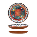 Home Essential Melamine Orange Clay Coupe Plate 11in