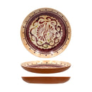 Home Essential Melamine Brown Clay Coupe Plate 11in
