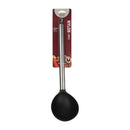 Bonita Home Black Nylon Ladle with Stainless Steel Handle - 13in