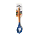 Silicone Slotted Spoon Blue