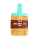 Bonita Home Bamboo Cutting Board Mint Edge - 15.3x8in