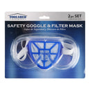 Toolshed Safety Goggle & Filter - 2pc Set