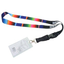 Bonita Home Mexico Sarape Lanyard with Badge Holder, 22"